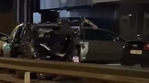 Policia për aksidentin në Emshir: Shoferi humbi drejtimin e automjetit, dëmtoi 8 të tjera – një person i lënduar