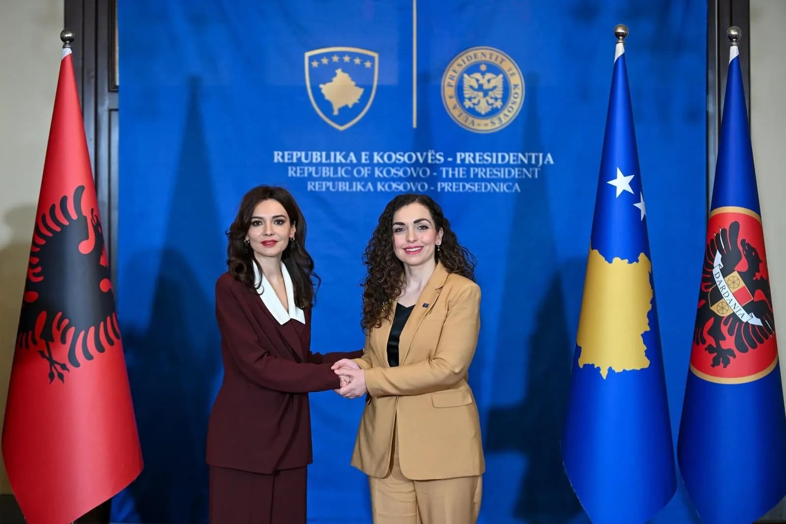 Presidenca del me komunikatë për takimin e Osmanit me Spiropalin