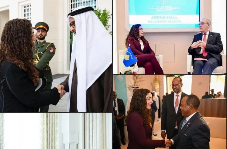 Qëndrimi i Osmanit në Emirate, presidentja shkruan për krejt takimet zyrtare