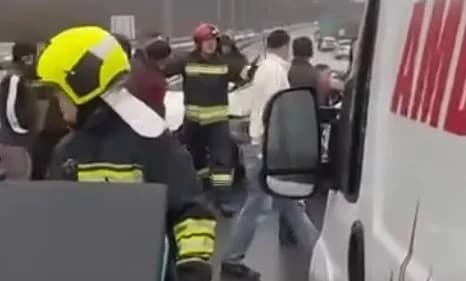Vdes gruaja që u aksidentua dje në autostradën “Ibrahim Rugova”