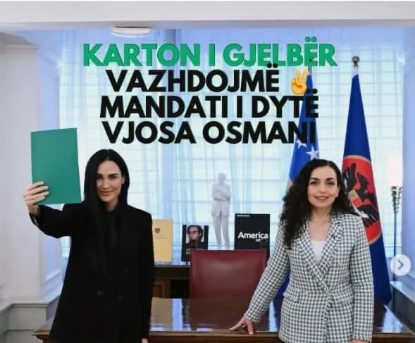 Bashkëshortja e Ukë Rugovës e do rizgjedhjen e Vjosa Osmanit presidente