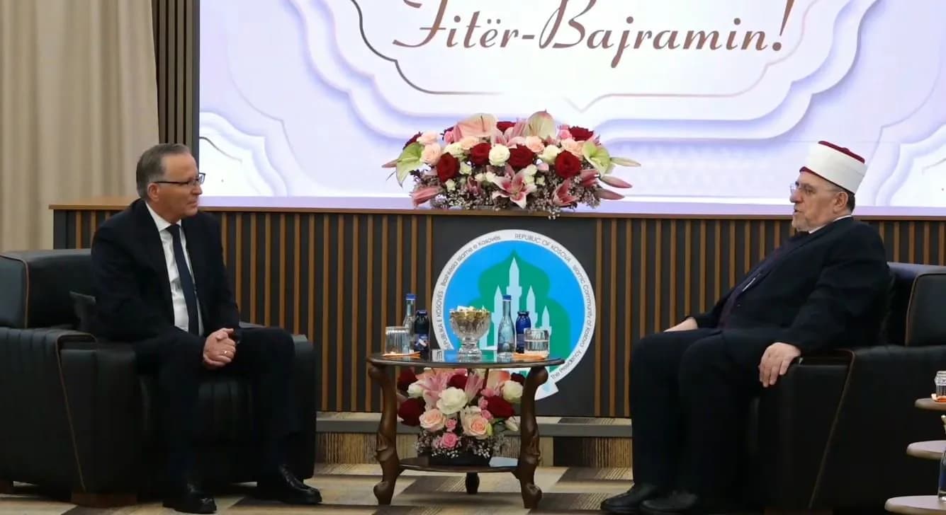 Bedri Hamza në BIK për Bajram: Shpresoj që ky pozitivitet të përcillet edhe nëpër institucione