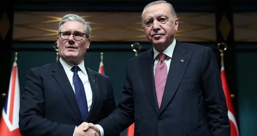 Erdogan dhe Starmer flasin për përshkallëzimet në Lindjen e Mesme