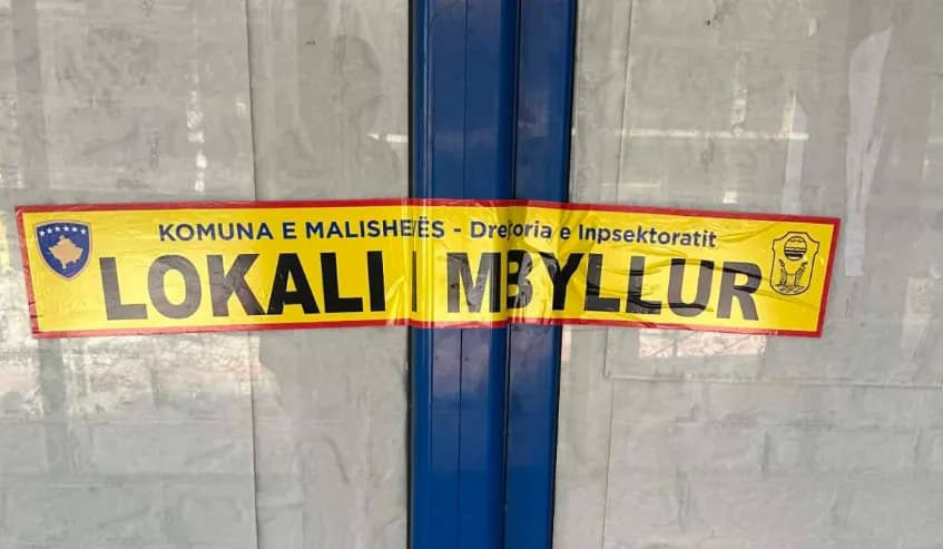 Konfiskohen aparate të lojërave të fatit dhe mbyllet një lokal në Malishevë