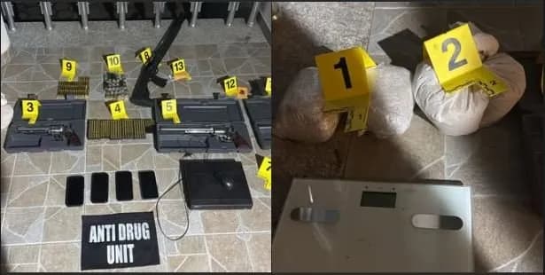 Sekuestrohen 2 kg heroinë dhe armë pa leje në Suharekë
