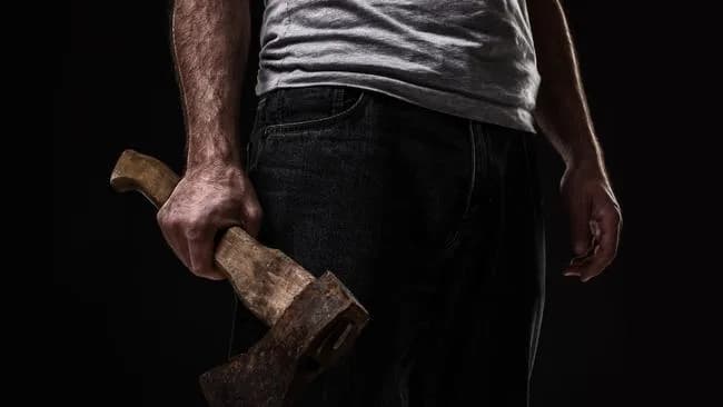 Tmerrohet një familje në Zubin Potok, fqinji i dehuri i shkon me sëpatë te shtëpia e tij – ia dëmton derën