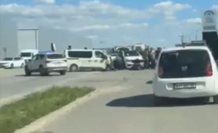 Aksident i rëndë trafiku në Lipjan, katër persona të lënduar