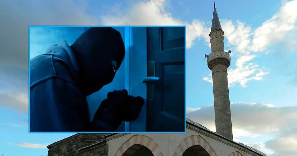 Arrestohet një person për vjedhje në xhaminë e fshatit Mirashë