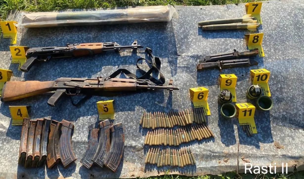 Arsenal armësh ilegale zbulohet në Zubin Potok, Policia del me komunikatë