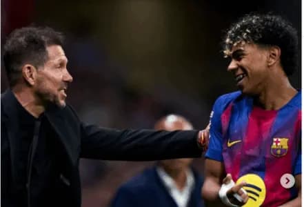 Epike: Yamal ka një kërkesë interesante për Simeonen para ndeshjes kthyese Atletico – Barça