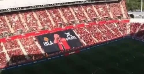 Fantastike! Tifozët e Mallorcas i bëjnë një super koreografi Muriqit