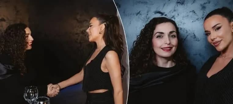 Kështu e shpreh Tayna dashurinë për Vjosa Osmanin/PAMJE