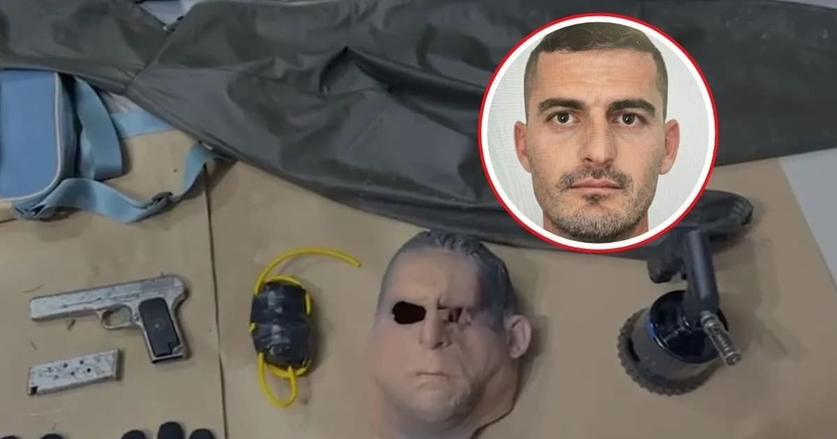 Me maskë silikoni në fytyrë, ky është 37-vjeçari shqiptar që u kap me eksploziv e armë