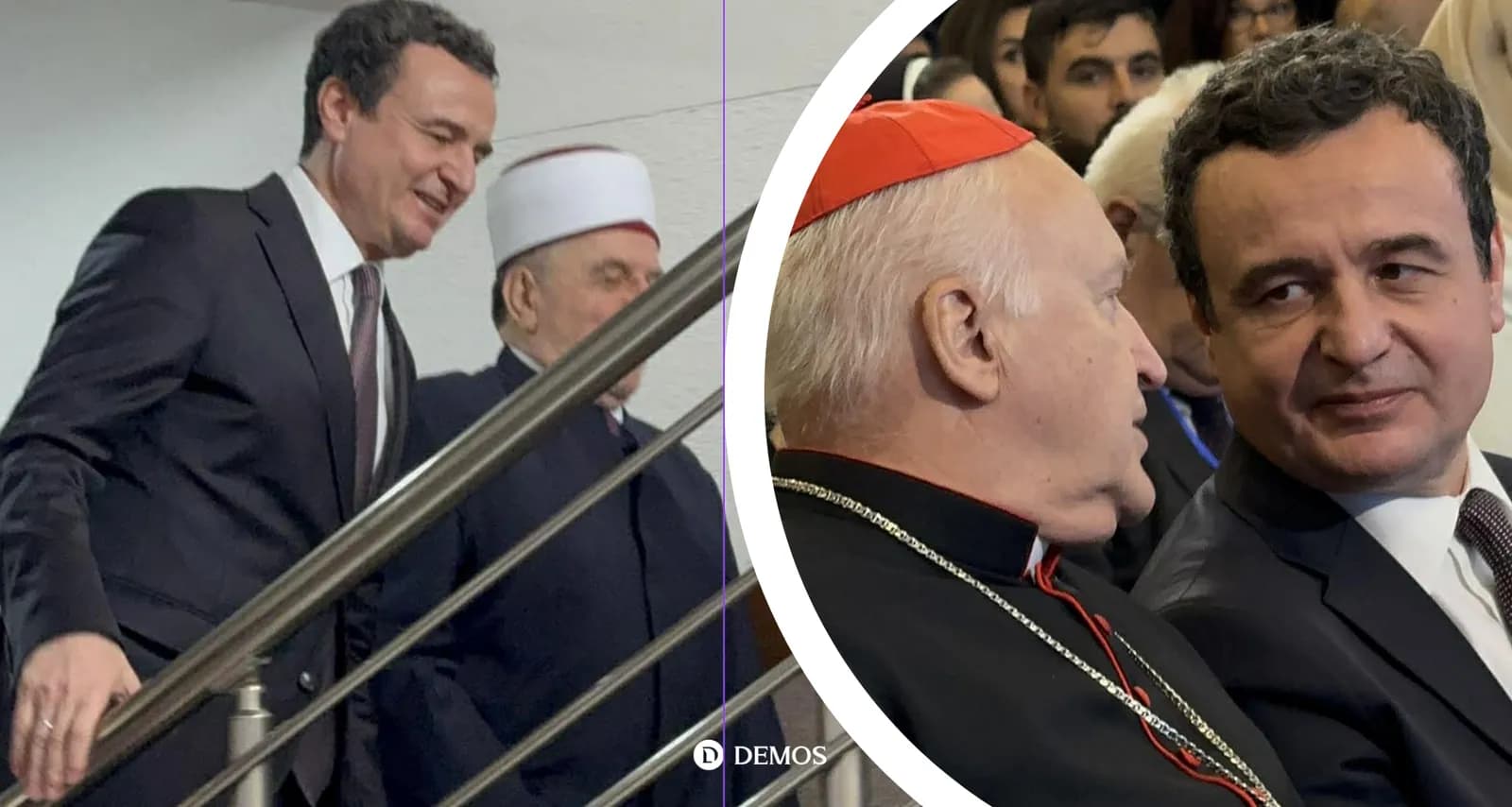 Nis Tryeza e Dialogut Ndërfetar, Kurti i pranishëm – takohet me përfaqësuesit fetarë