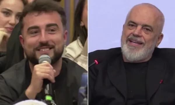 “Pse po qesh?”, “për negociatat që do hapen”, “negociatat janë hapur”, “që do mbyllen pra” – studenti i Juridikut e sfidon pak Ramën