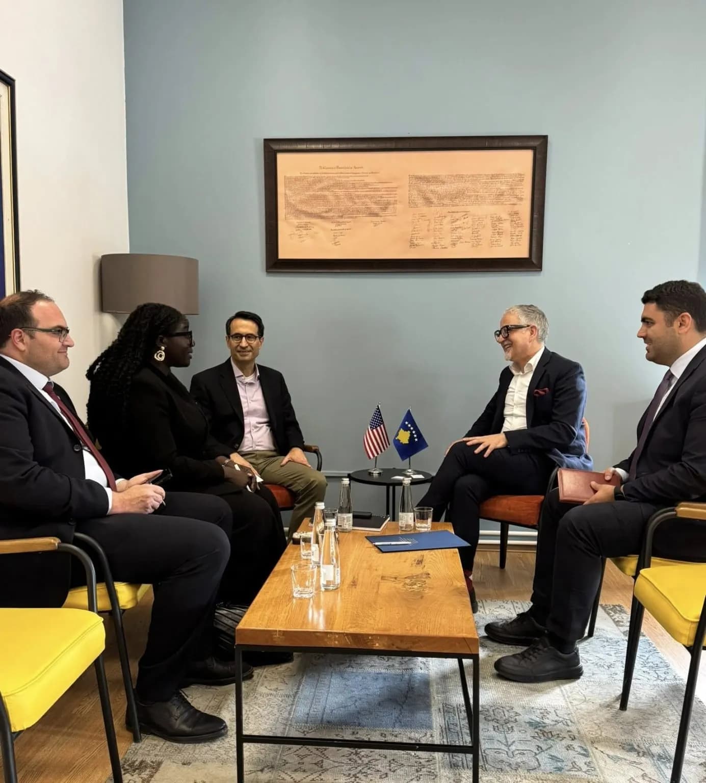 Vitia pret në takim Anthony Randazzo, diskutohet për investime në shëndetësi dhe bujqësi