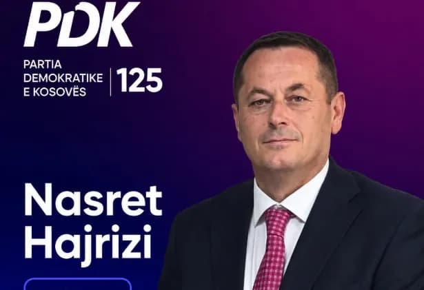 79-shi i PDK-së, Nasret Hajrizi kandidat për deputet në zgjedhjet e 7 qershorit