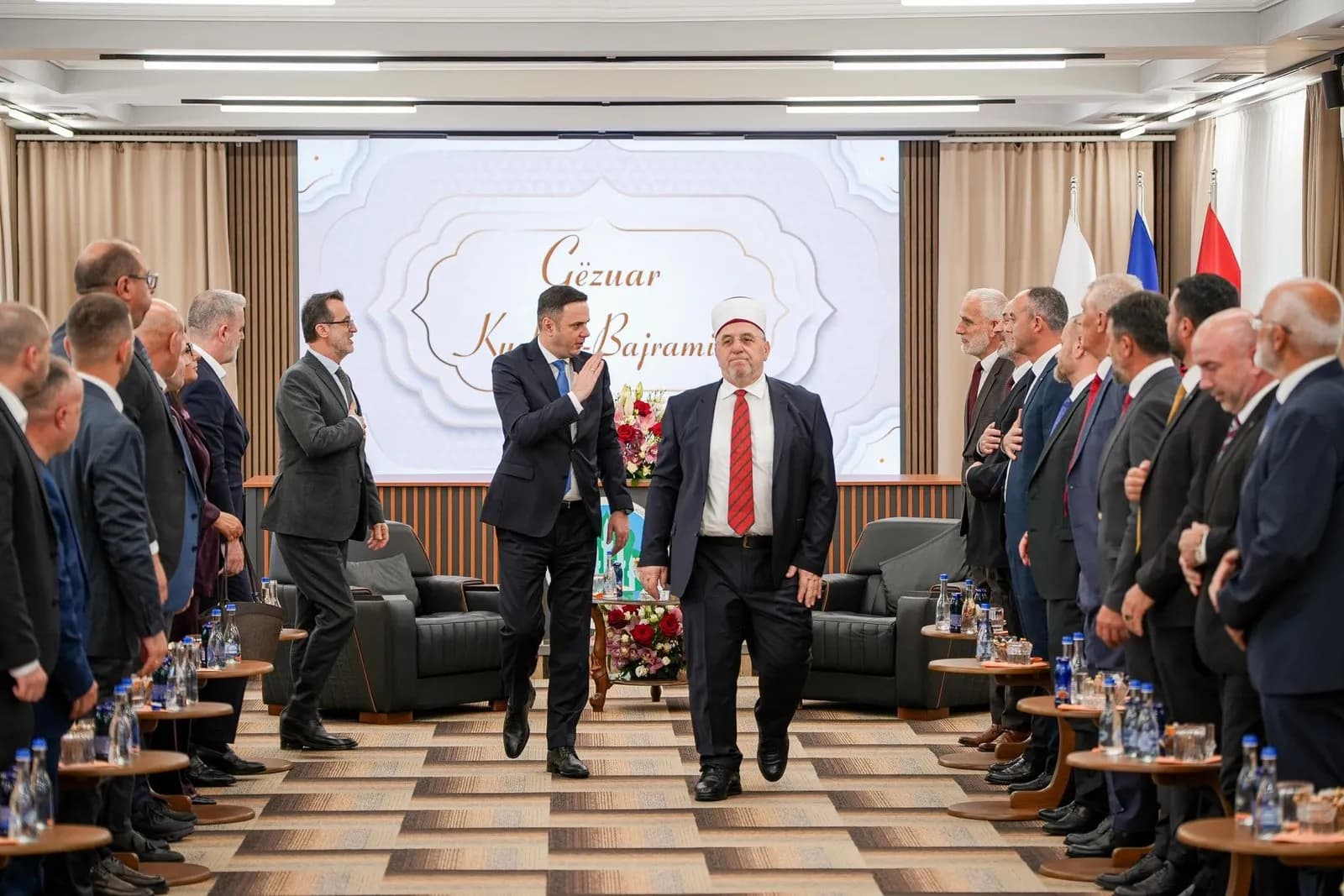 Abdixhiku vlerëson rolin e BIK-ut gjatë vizitës te Myftiu Tërnava