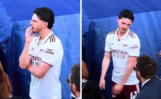 Declan Rice i dëshpëruar, e pa që West Hami ka rënë nga liga