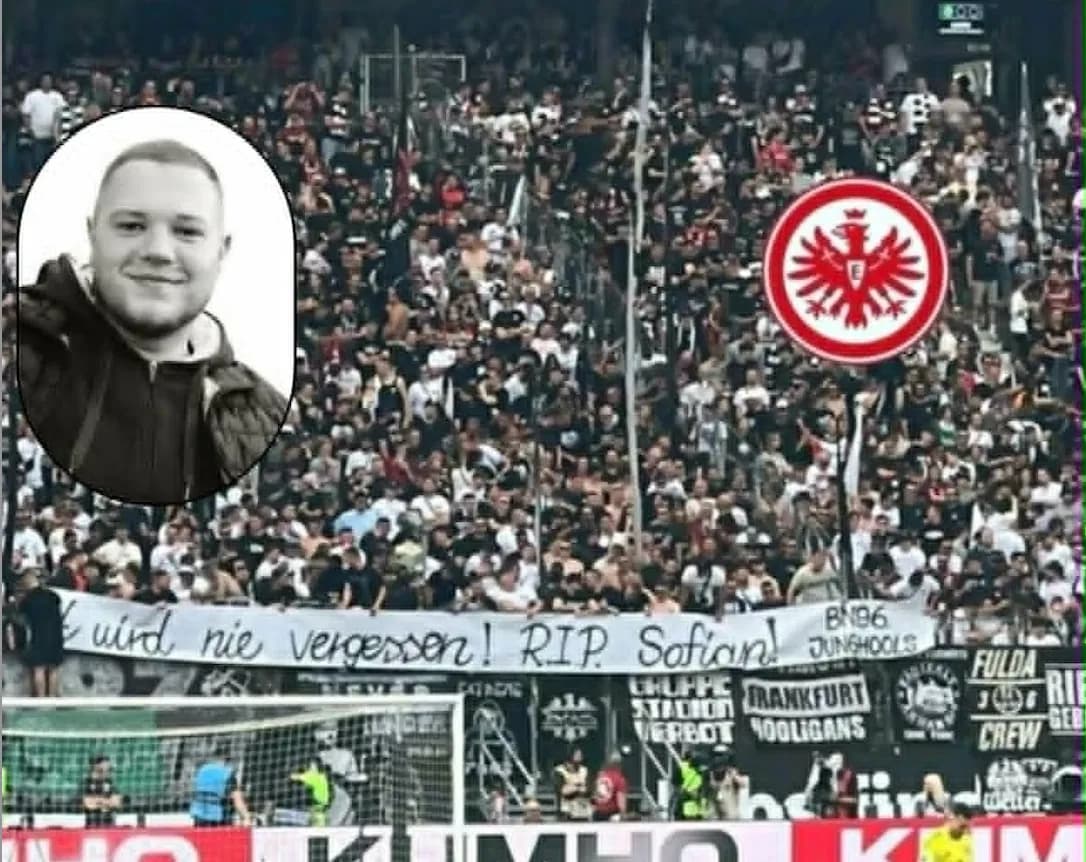 Homazhe prekëse në Bundesliga: Tifozët e Eintracht Frankfurt nderojnë të riun kosovar Sofian Podvorica