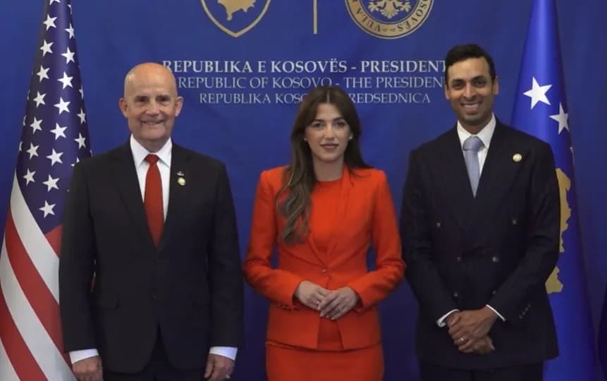 Kongresistët amerikanë shkojnë në Presidencë, takojnë Haxhiun