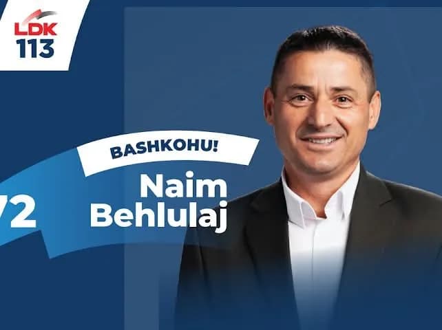 Naim Behlulaj mobilizon mbështetësit, autobusë me logon e kandidatit nisen drejt hapjes së fushatës së LDK-së në Prishtinë