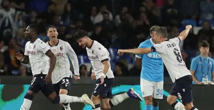 Napoli mposhtet nga Bologna rrezikon mos pjesëmarrjen në Champions League sezonin e ardhshëm