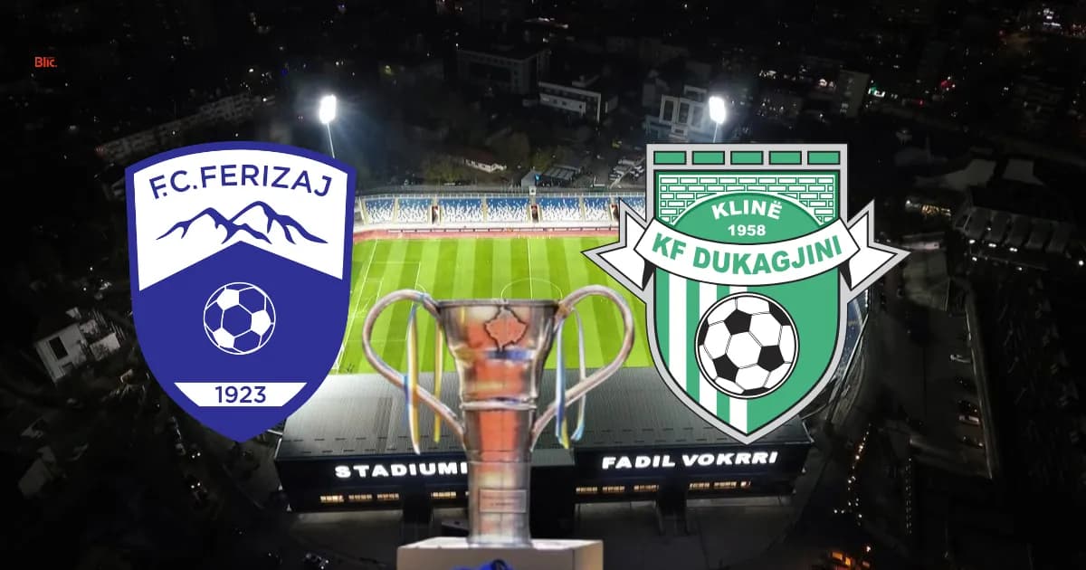 Ndeshja Ferizaj-Dukagjini, publikohen formacionet zyrtare të finales së Kupës së Kosovës
