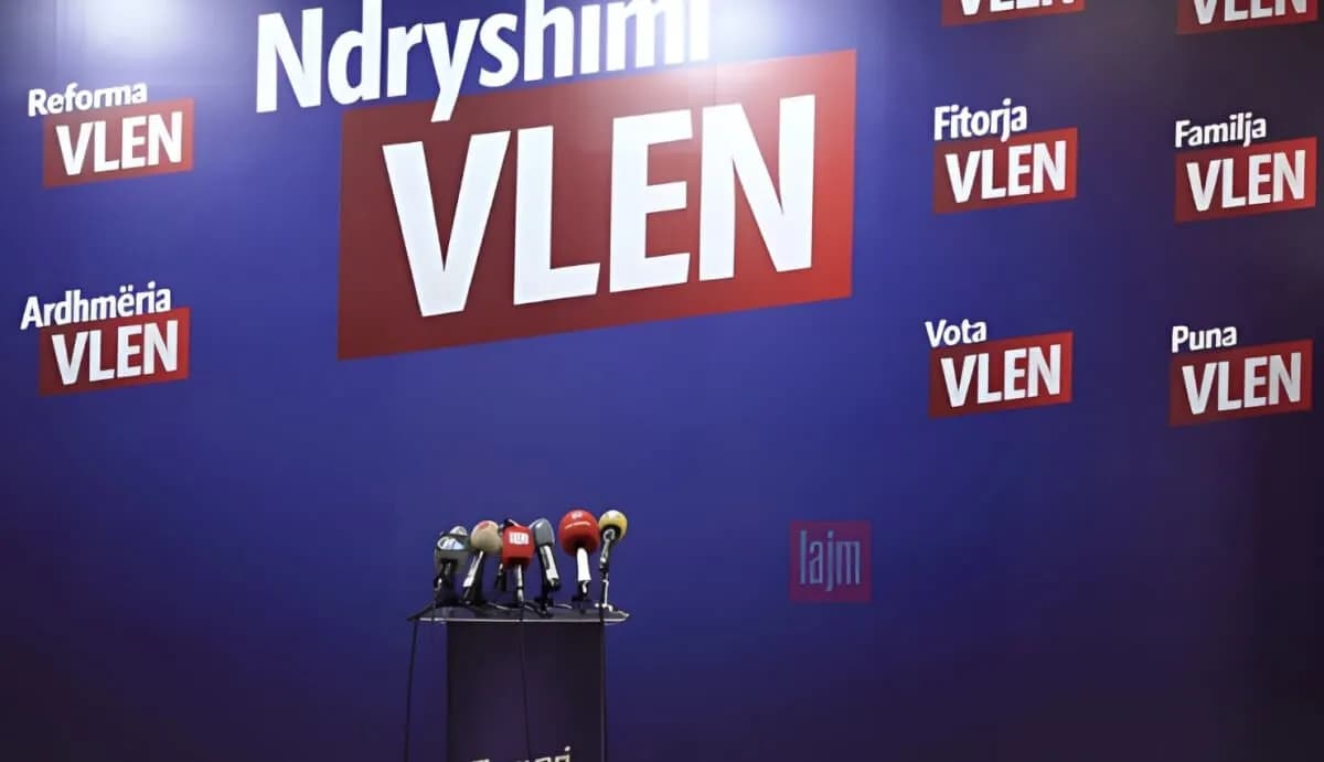 Pas protestës në Shkup, VLEN-i mban konferencë për media