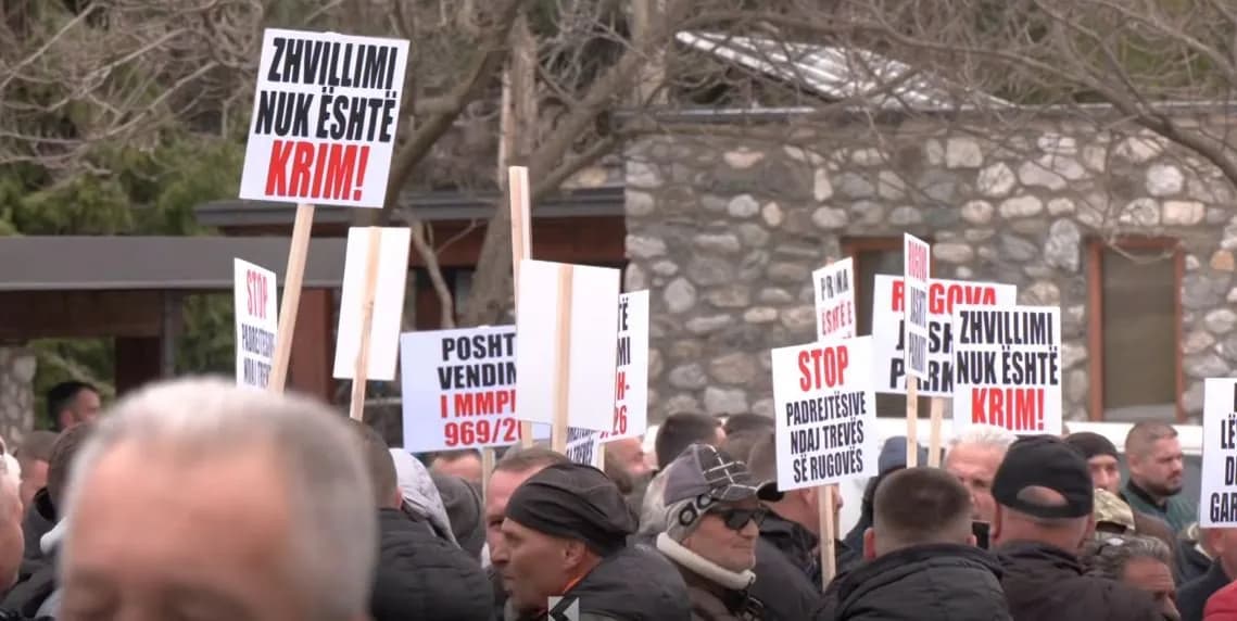 Protestë sot në Prishtinë për pezullimin e punimeve ndërtimore në Rugovë