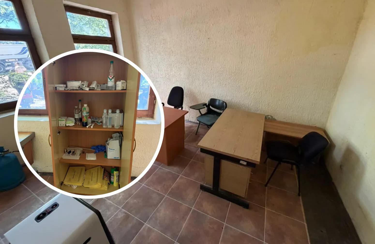 Publikohen pamje nga objekti në Obiliq që dyshohet se ofronte shërbime mjekësore pa licencë