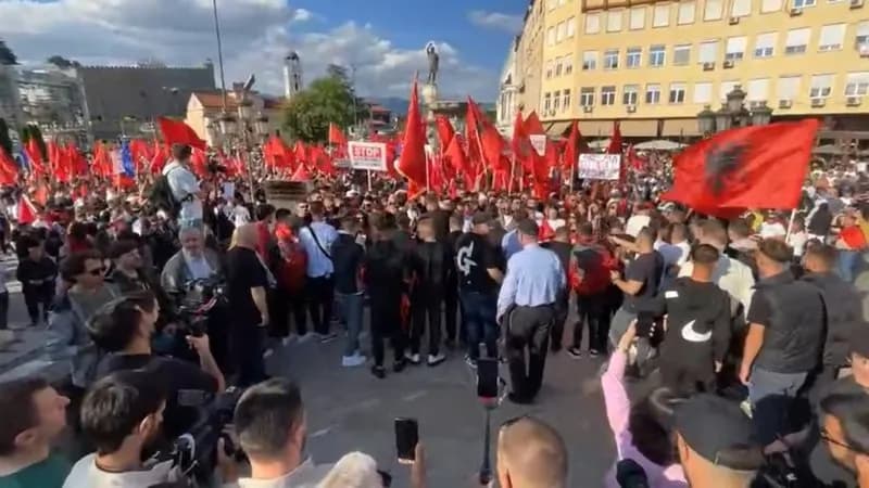 Të martën mbahet protestë në Tiranë në mbështetje të studentëve shqiptarë në RMV