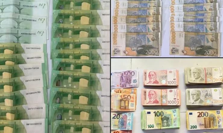 Dogana jep detaje për kapjen e 30 mijë eurove në Bërnjak: Është konfiskuar 25% e shumës totale