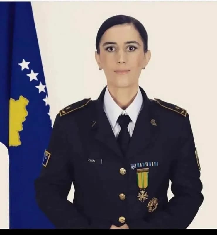Drenicasja Fatbardha Osaj emërohet Atashe Ushtarake në Shqipëri, e para grua në këtë pozitë nga FSK-ja