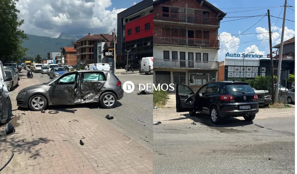 Dy të lënduar nga aksidenti në Pejë, policia jep detaje