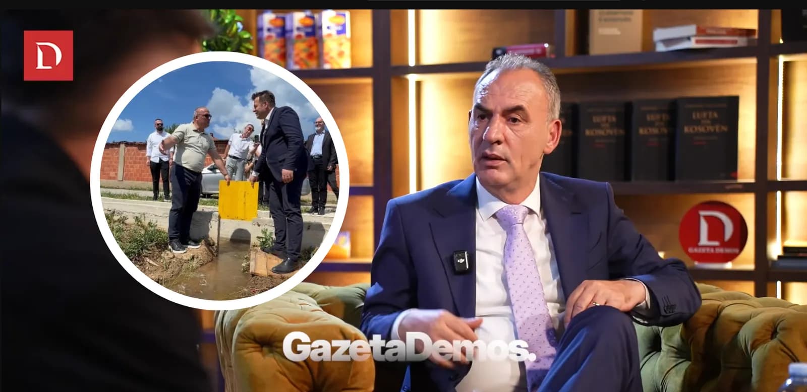 Limaj e quan tallje investimin e Qeverisë Kurti në Lupç të Podujevës: T’kam shtru autostrada me nga 200 km, ky shkon e merr nje koritë me ujë