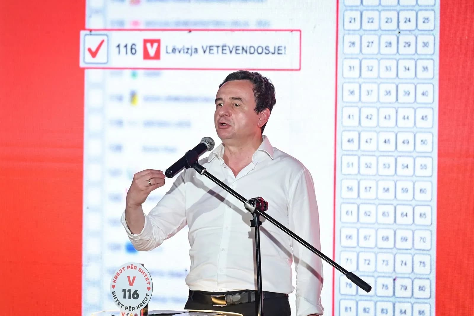 Mbi 83 mijë qytetarë që ia hedhën votën VV-së, nuk e votuan Kurtin