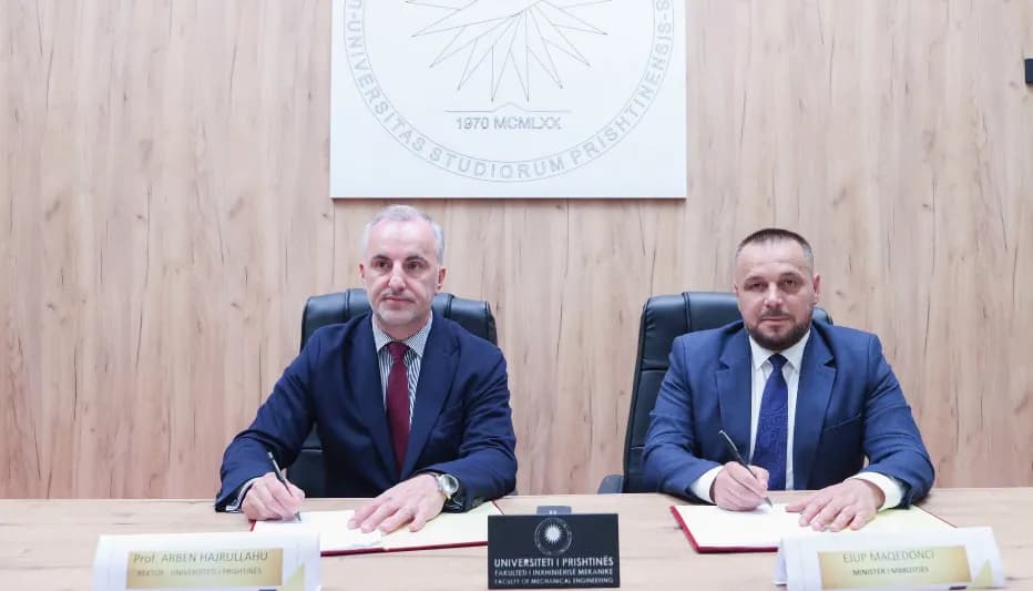 Ministria e Mbrojtës dhe UP nënshkruajnë memorandum bashkëpunimi