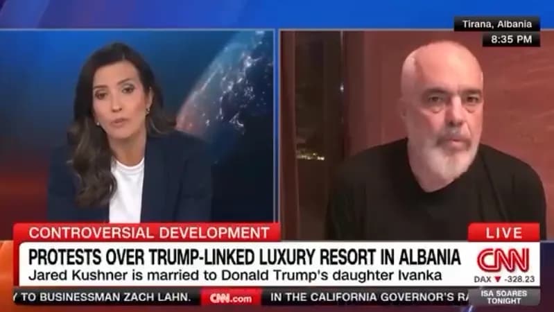 Rama përplaset me gazetaren e CNN për projektin në Zvërnec: Do më dëgjosh apo jo – nuk po të sulmoj