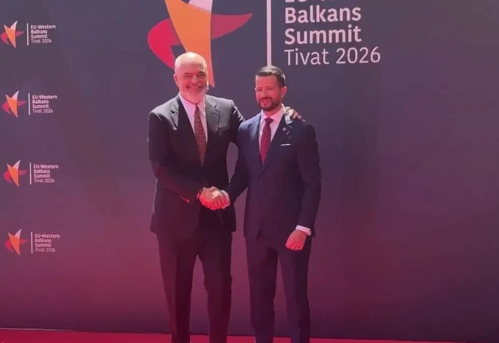 Samiti BE-Ballkani Perëndimor, Rama pritet nga Presidenti i Malit të Zi