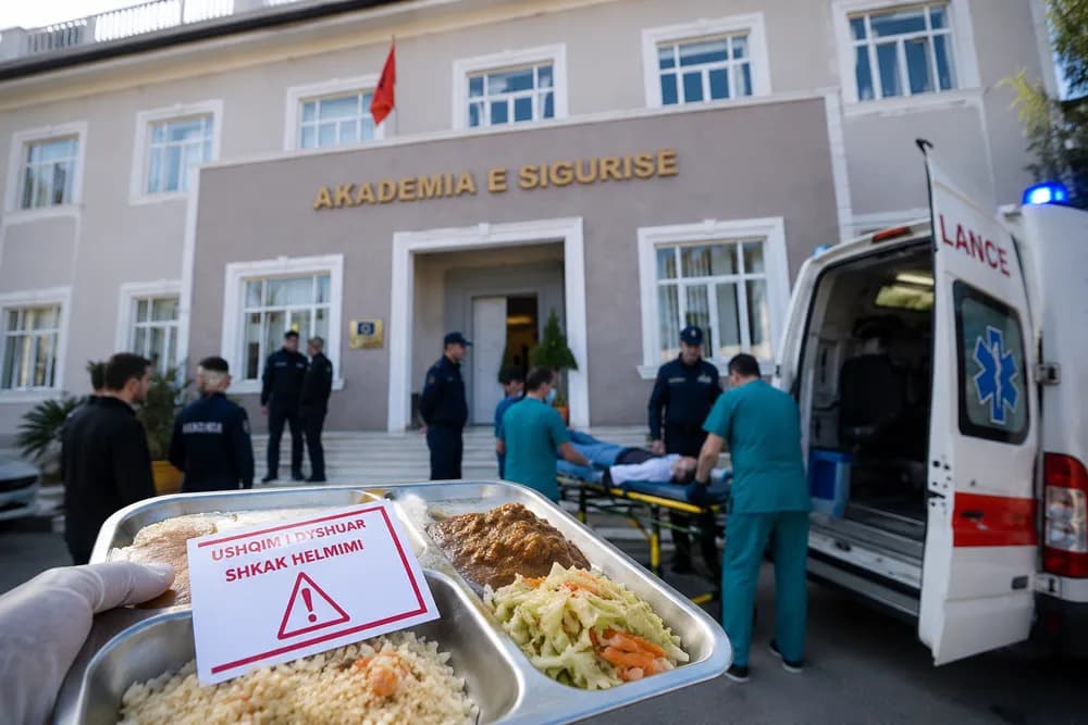 Shqipëri: Helmimi i dyshuar i 64 kursantëve, ndërpritet aktiviteti i kompanisë së ushqimit