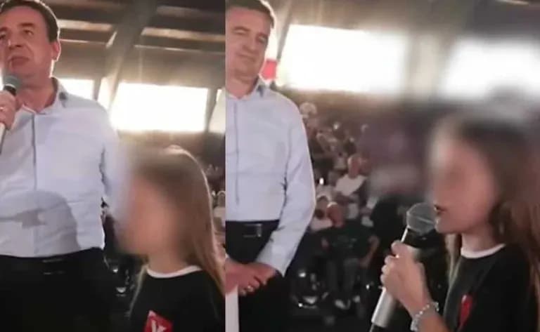 “Zoti ju vraftë o kriminela”, PZAP gjobit VV-në me për përdorimin e vajzës së mitur në fushatë
