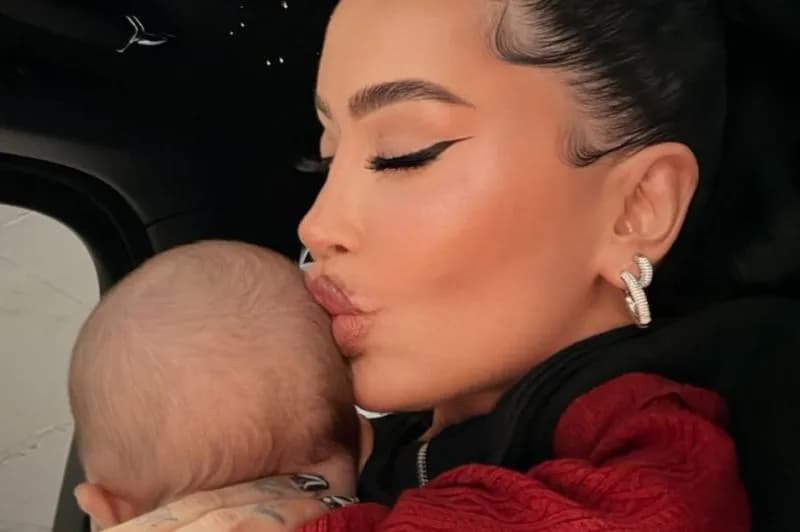 “Drita e shpirtit tem”, Dafina Zeqiri i bën dedikim emocionues djalit në ditëlindjen e parë