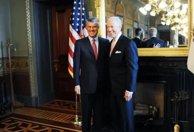 Endrit Thaçi kujton momentin kur Joe Biden e quajti Hashim Thaçin “George Washingtoni i Kosovës”