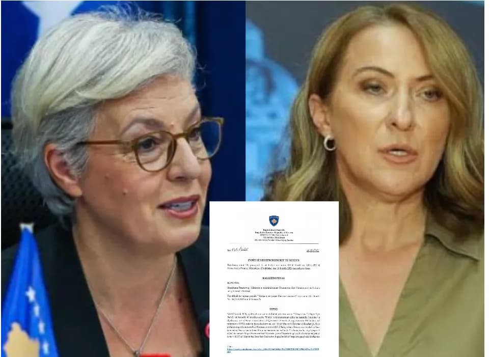 Gërvalla deponon kallëzim penal ndaj ministres serbe Paunoviq që tha se do të bënte spastrim etnik në Kosovë