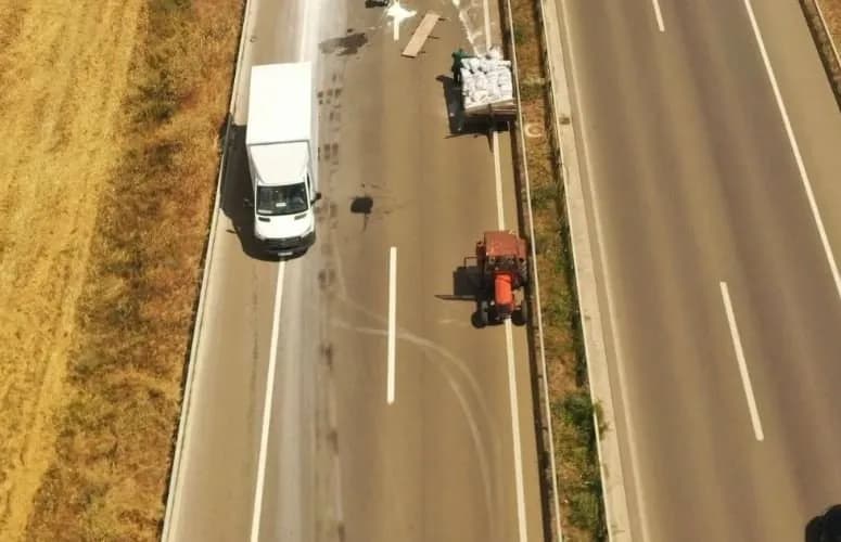 Kujdesi në trafik: Policia apelon për vigjilencë pranë makinerive bujqësore dhe mjeteve të rënda