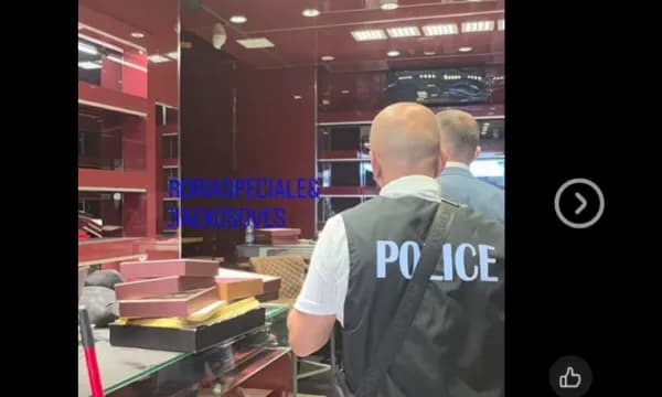 Pamje gjatë sekuestrimit të aseteve me vlerë 1 milion euro në Kosovë