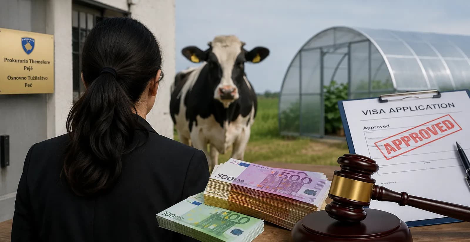 Ngrihet aktakuzë ndaj gruas në Pejë: Premtoi lopë, sera dhe termine për viza – përfitoi mbi 11 mijë €
