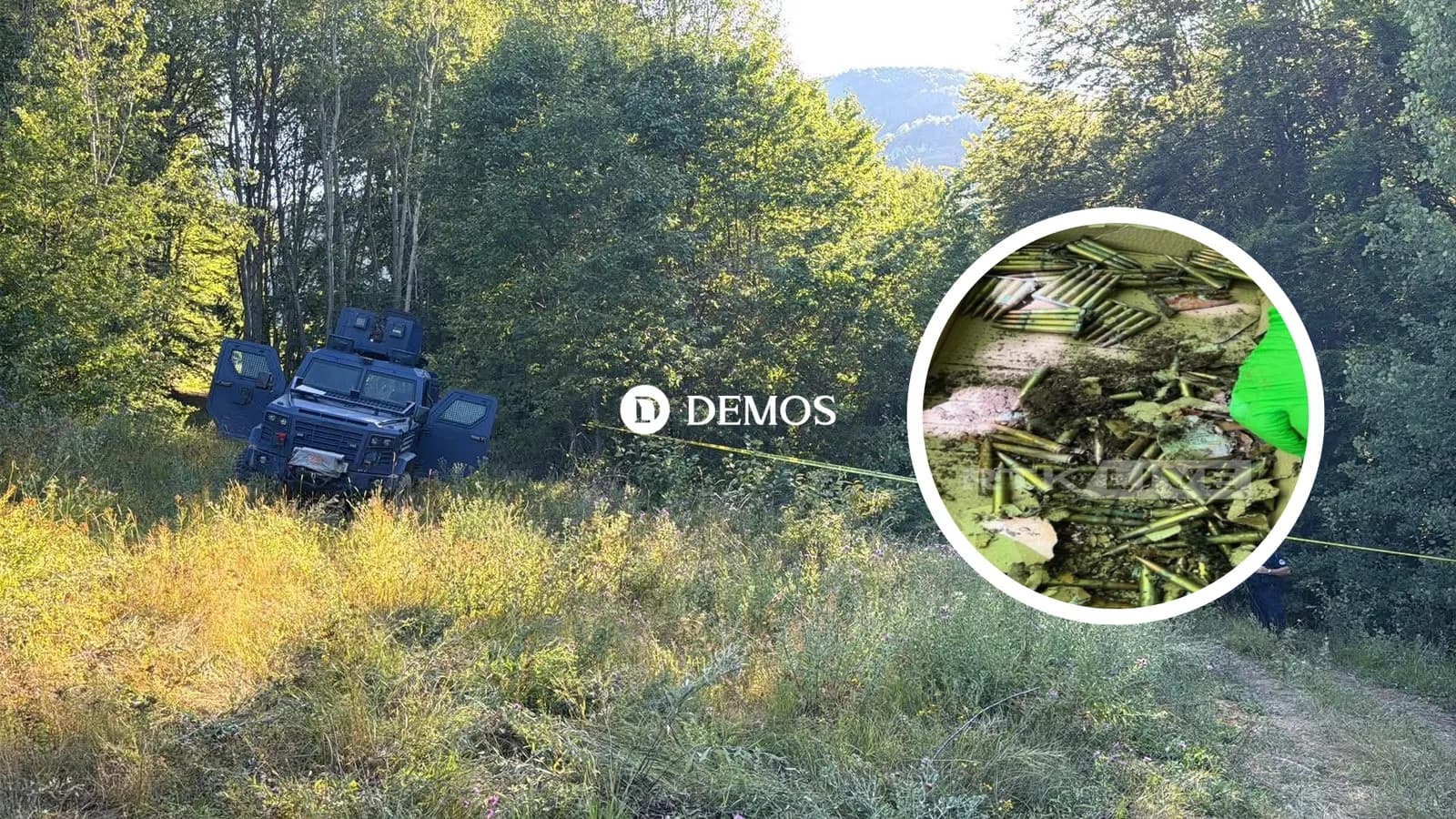 RTK: Gjendet municion gjatë gërmimeve për mbetje mortore në Zubin Potok